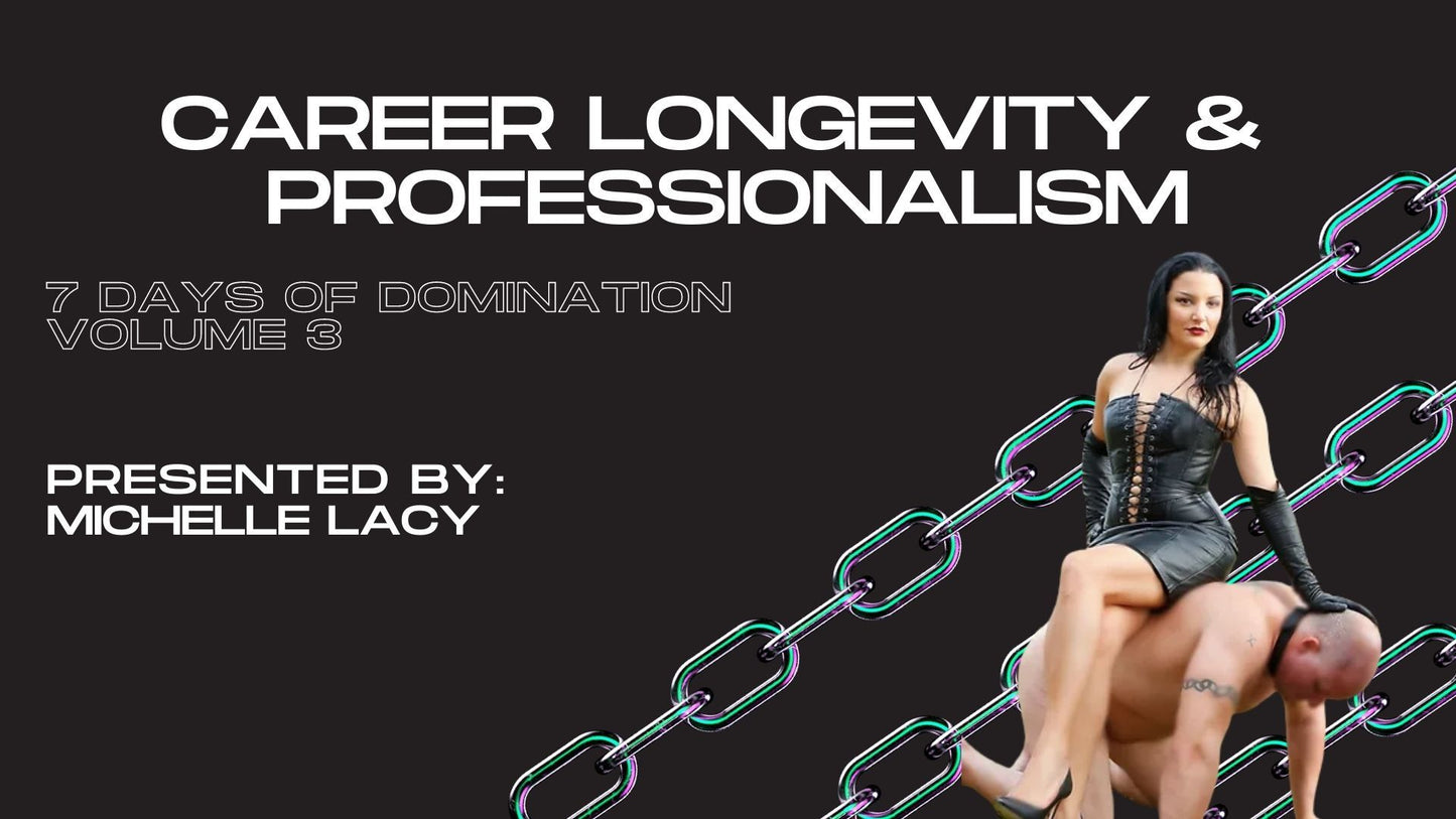 Career Longevity & Professionalism with Michelle Lacy