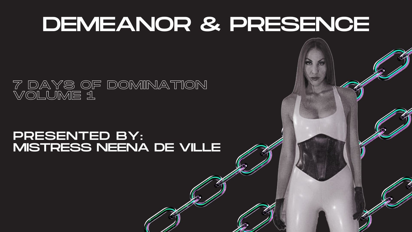 Presence & Demeanor with Neena De Ville