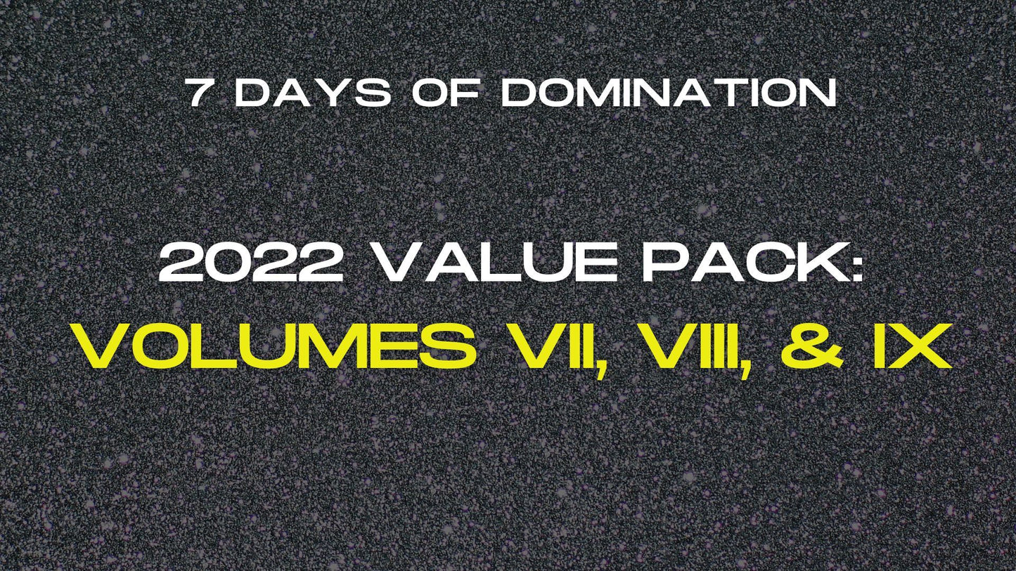 2022 - Volume 7, 8, & 9