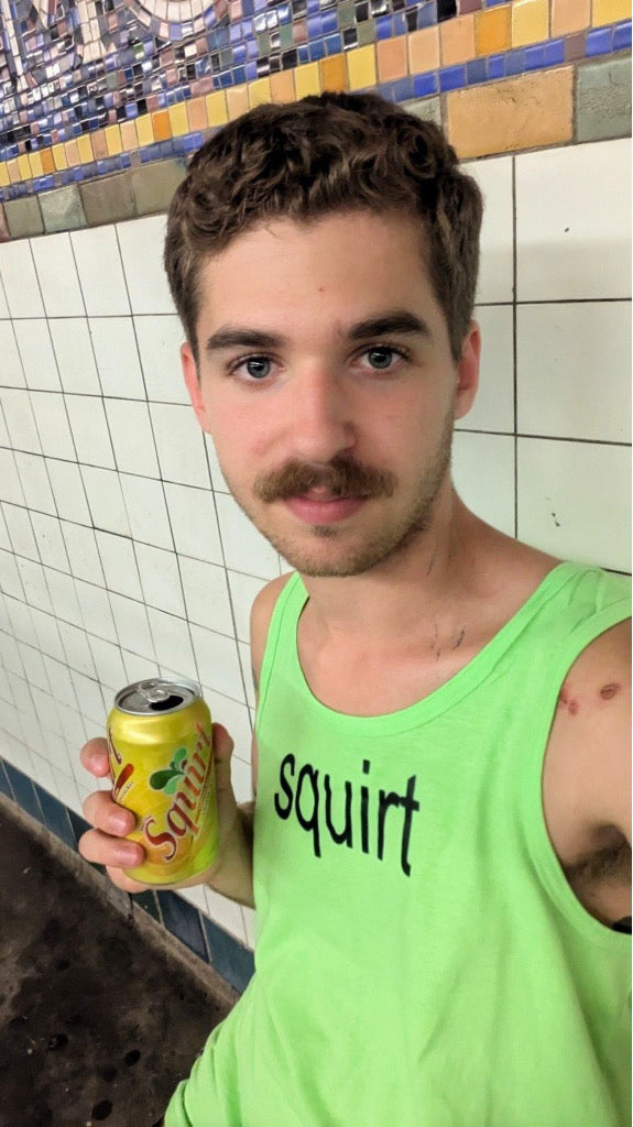 Squirt (brat) Cirque tank top