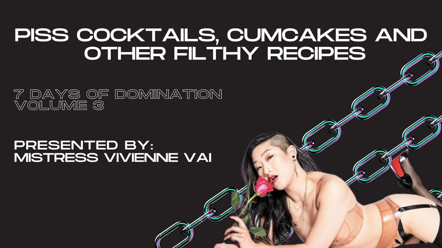 Fluid Dynamics! Filthy Recipes with Vivienne Vai