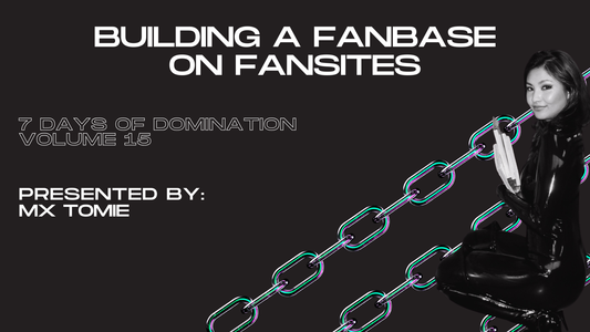 Building a Fanbase on a Fansite with Mx Tomie