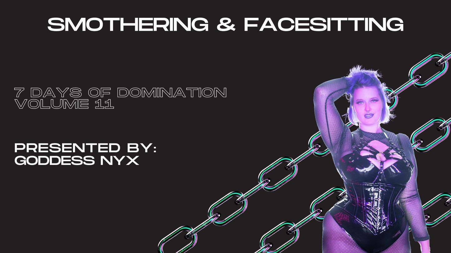 S'mothering & Facesitting with Goddess Nyx