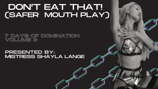 Don’t eat that! with Shayla Lange